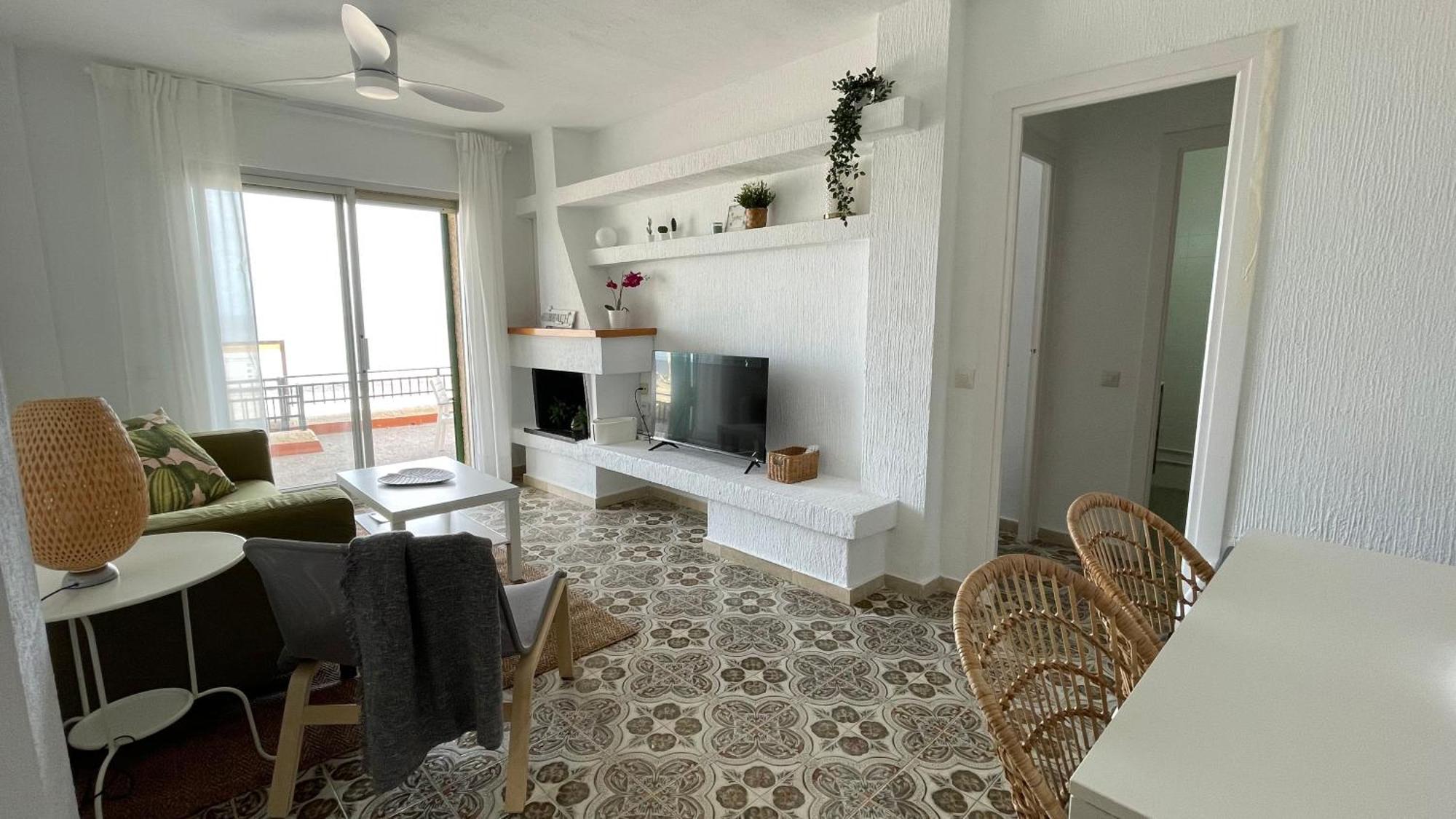 Charming Beachfront Apartment Murcja Zewnętrze zdjęcie