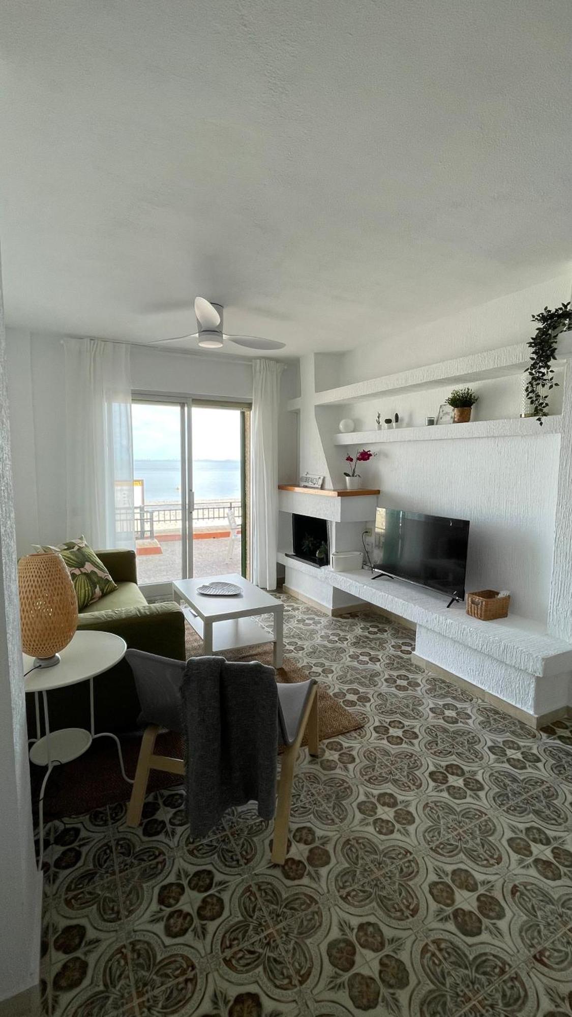 Charming Beachfront Apartment Murcja Zewnętrze zdjęcie