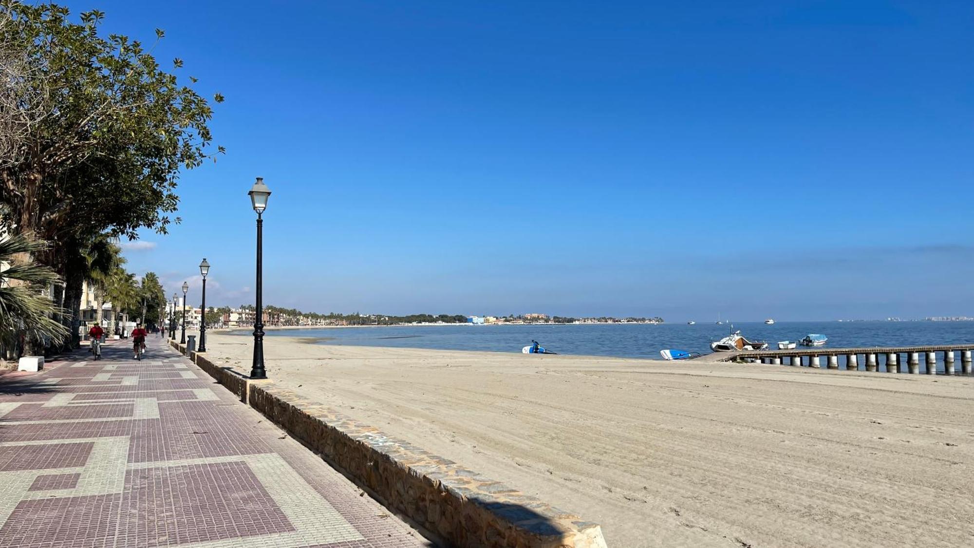 Charming Beachfront Apartment Murcja Zewnętrze zdjęcie